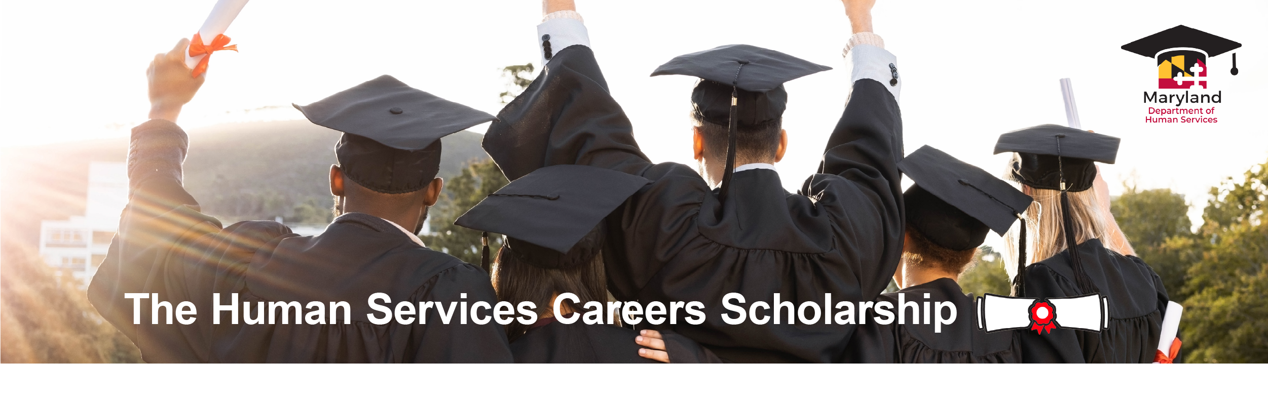 Human Services Career scholarship banner