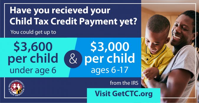 Have you received you child tax credit payment yet?