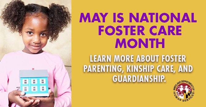 May is National Foster Care Month!