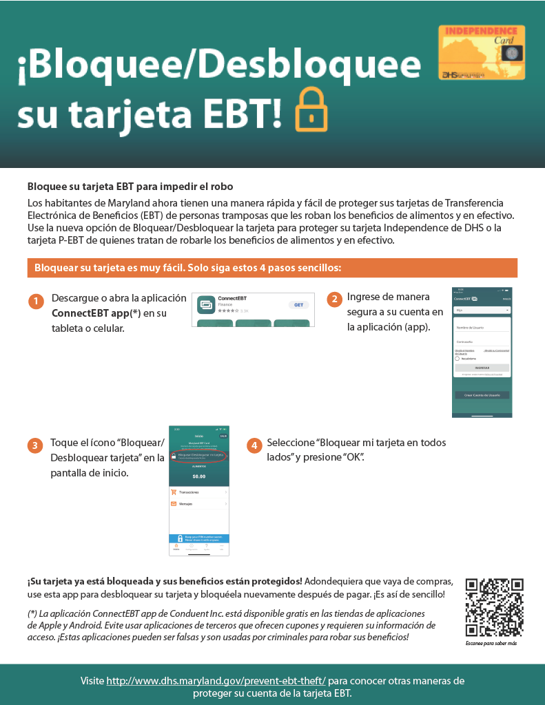 CA Health & Human Services on X: Protect yourself from #EBT benefit theft  with ebtEDGE, a free mobile app that's available now for download!  Cardholders can freeze card activity, make PIN changes