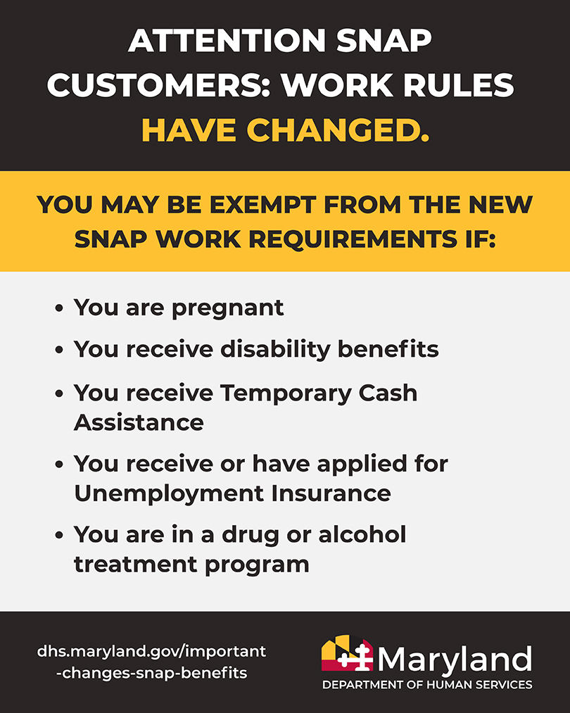 A Flyer describing HR 1 Exemptions