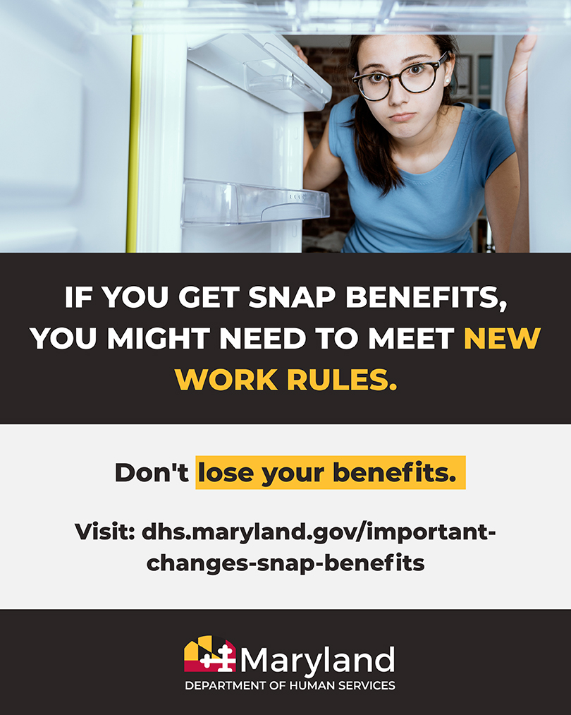 A Flyer describing New HR 1 Work Requirements