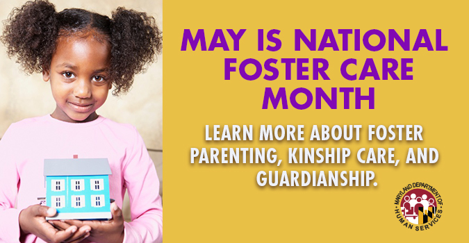 National Foster Care Month-Banner-1 - Maryland Department of Human Services