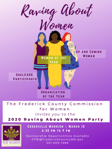 Raving About Women Flyer